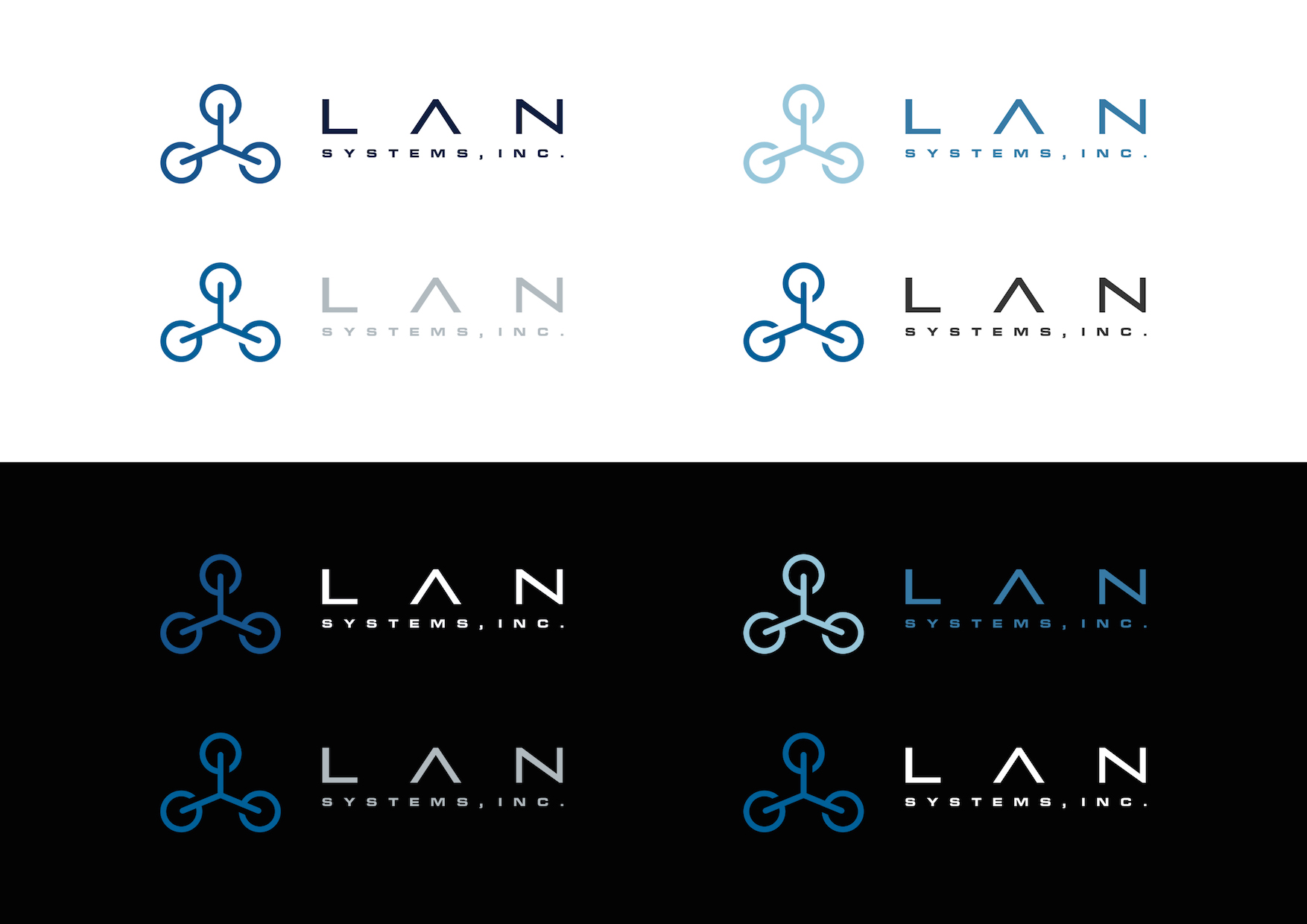 Logo Design by christianpoetoe for LAN Systems, Inc | Design #22504994