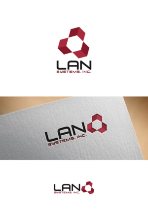 Logo Design by PsyPen for LAN Systems, Inc | Design #22500141