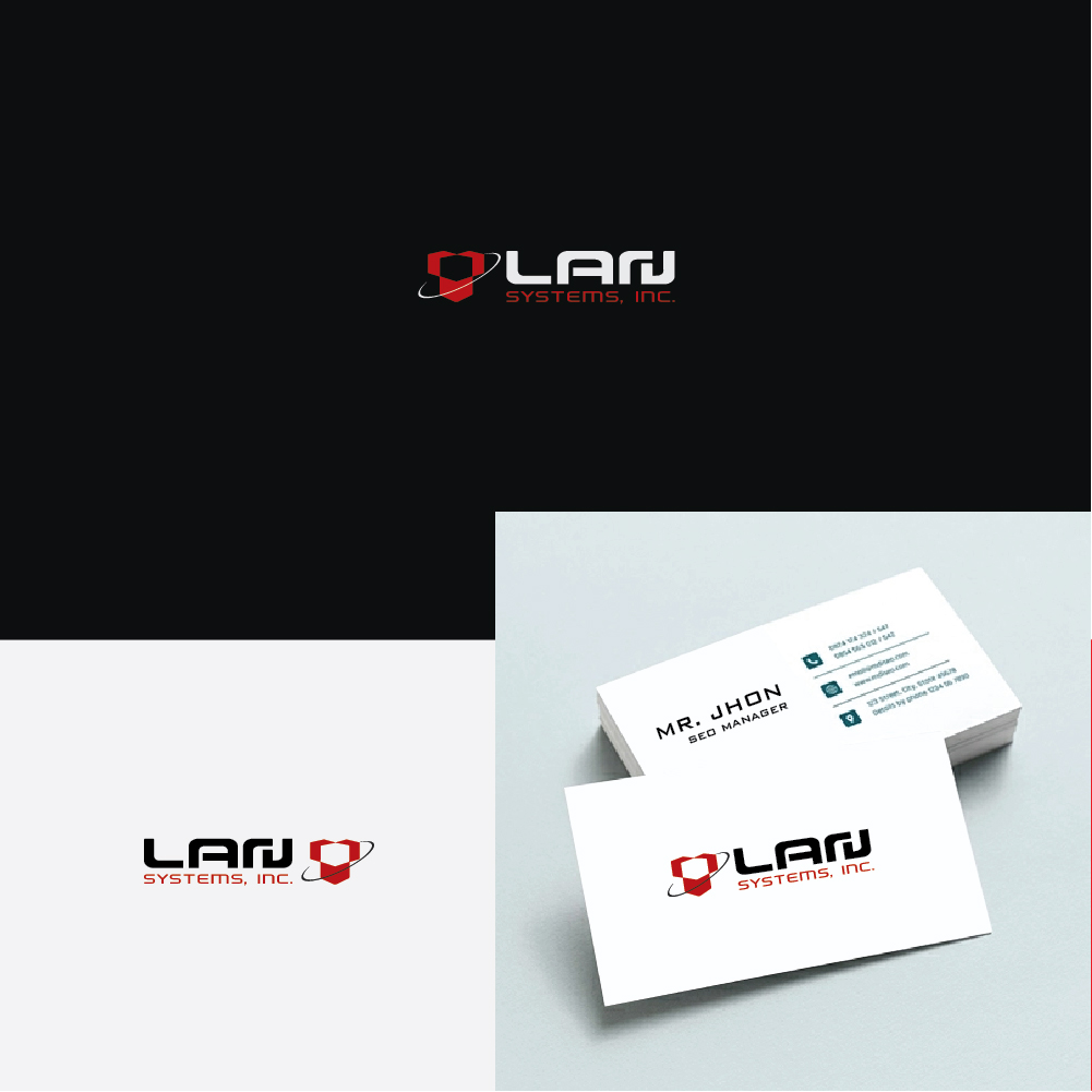 Logo Design by AL-BARAKAH for LAN Systems, Inc | Design #22510120