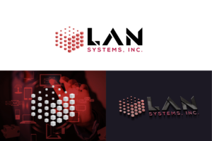 Logo Design by Farooq Zahid for LAN Systems, Inc | Design: #22505089