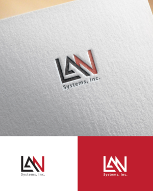 Logo Design by k.l.s.chatterjee 2 for LAN Systems, Inc | Design #22506792