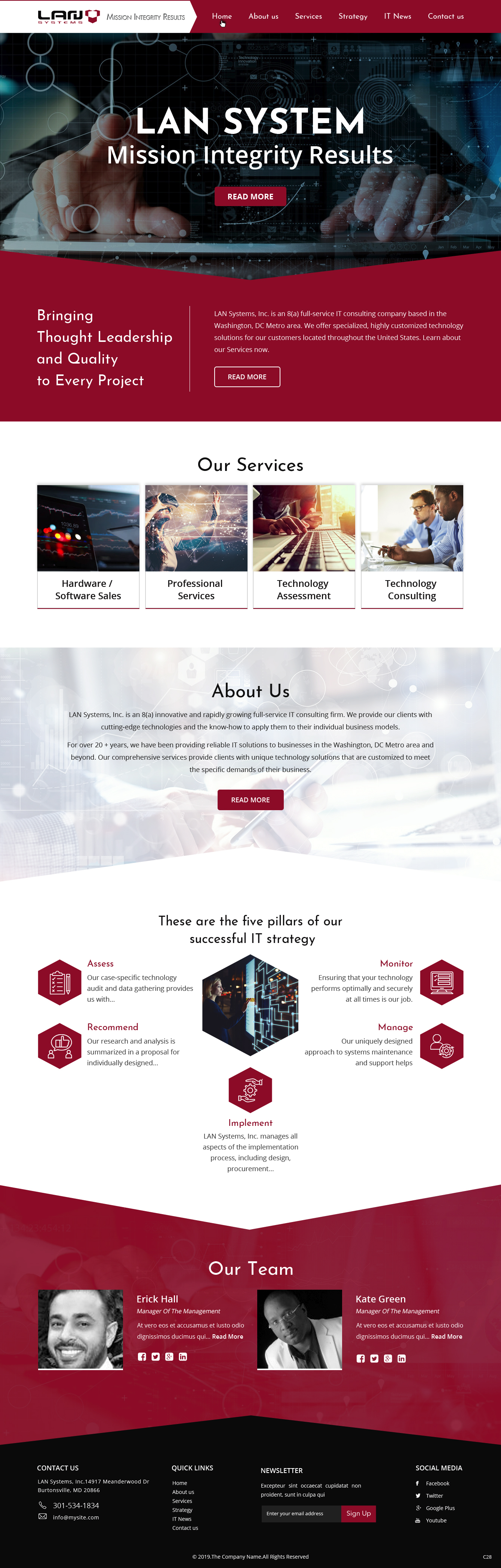 Diseño Web por pb para LAN Systems, Inc | Diseño #22513724
