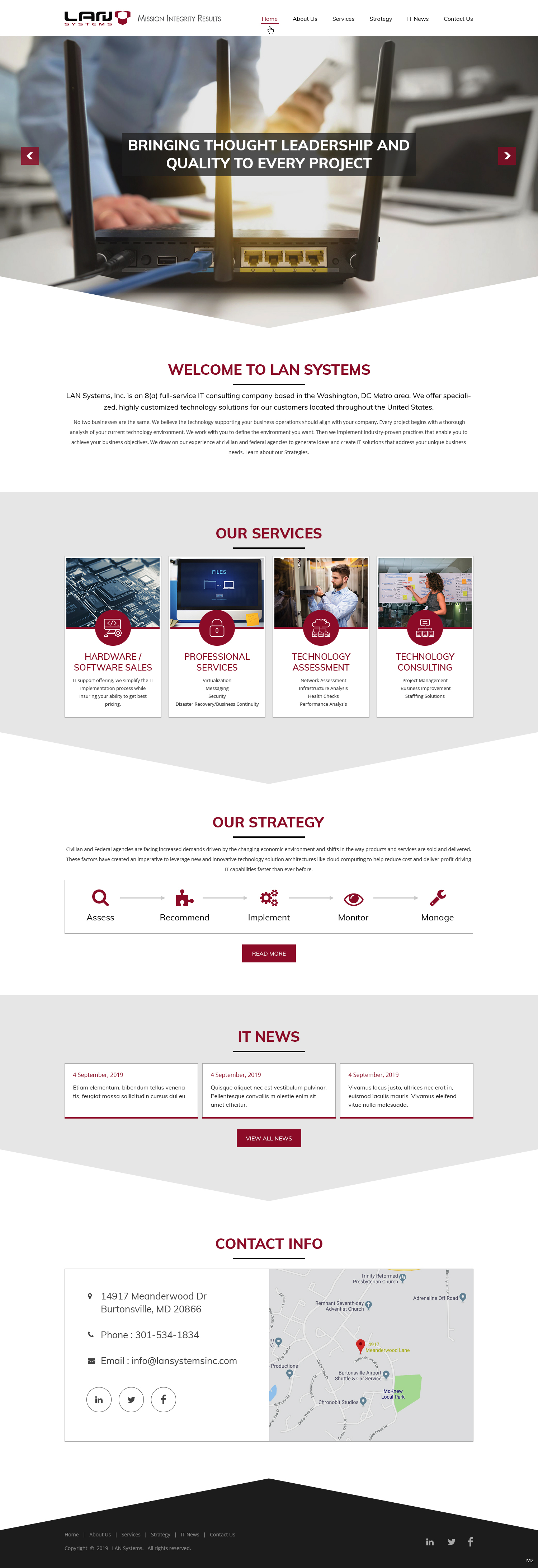 Diseño Web por pb para LAN Systems, Inc | Diseño #22513732