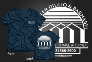 Property Damage Law Firm Needs a Promotional T-Shirt Design | Diseño de Camiseta por Dreamsucht