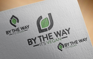By The Way It's Vegan | Logo Design by IdentsArt