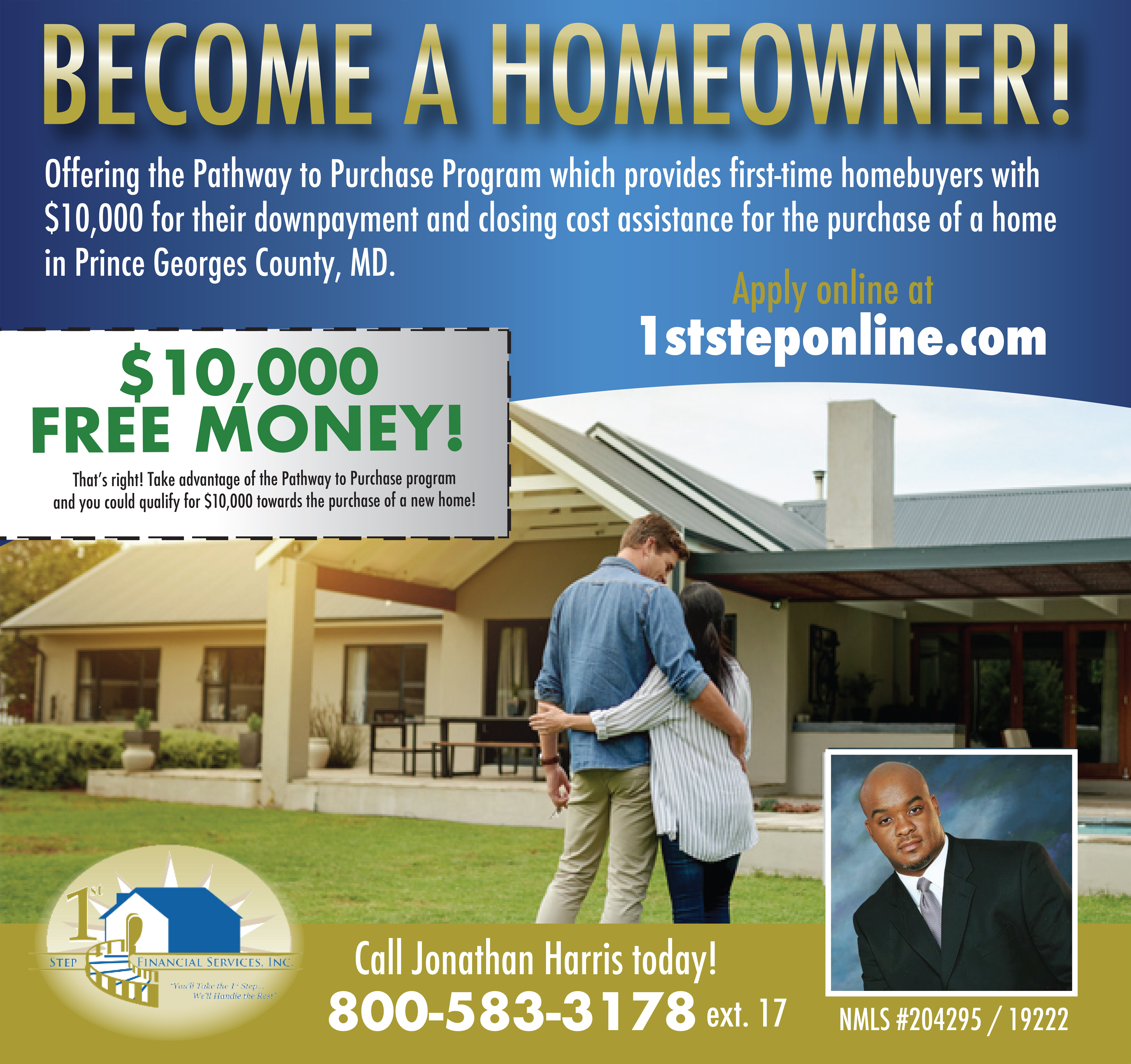 Flyer Design by TracyInspires for 1st Step Financial Services, Inc. | Design #22505687