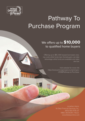 Flyer Design by designno. for 1st Step Financial Services, Inc. | Design #22504168