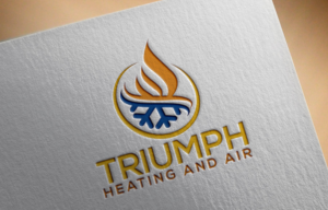 Triumph Heating and Air | Logo-Design von akterkhadijars