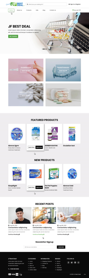 Design BigCommerce par pb pour JF BestDeal LLC | Design : #22513661