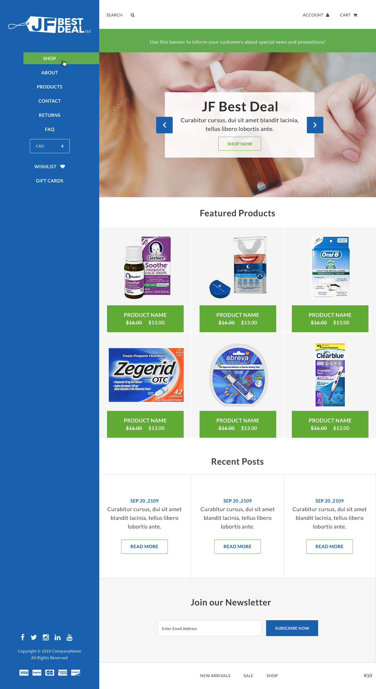 Design BigCommerce par pb pour JF BestDeal LLC | Design #22513667