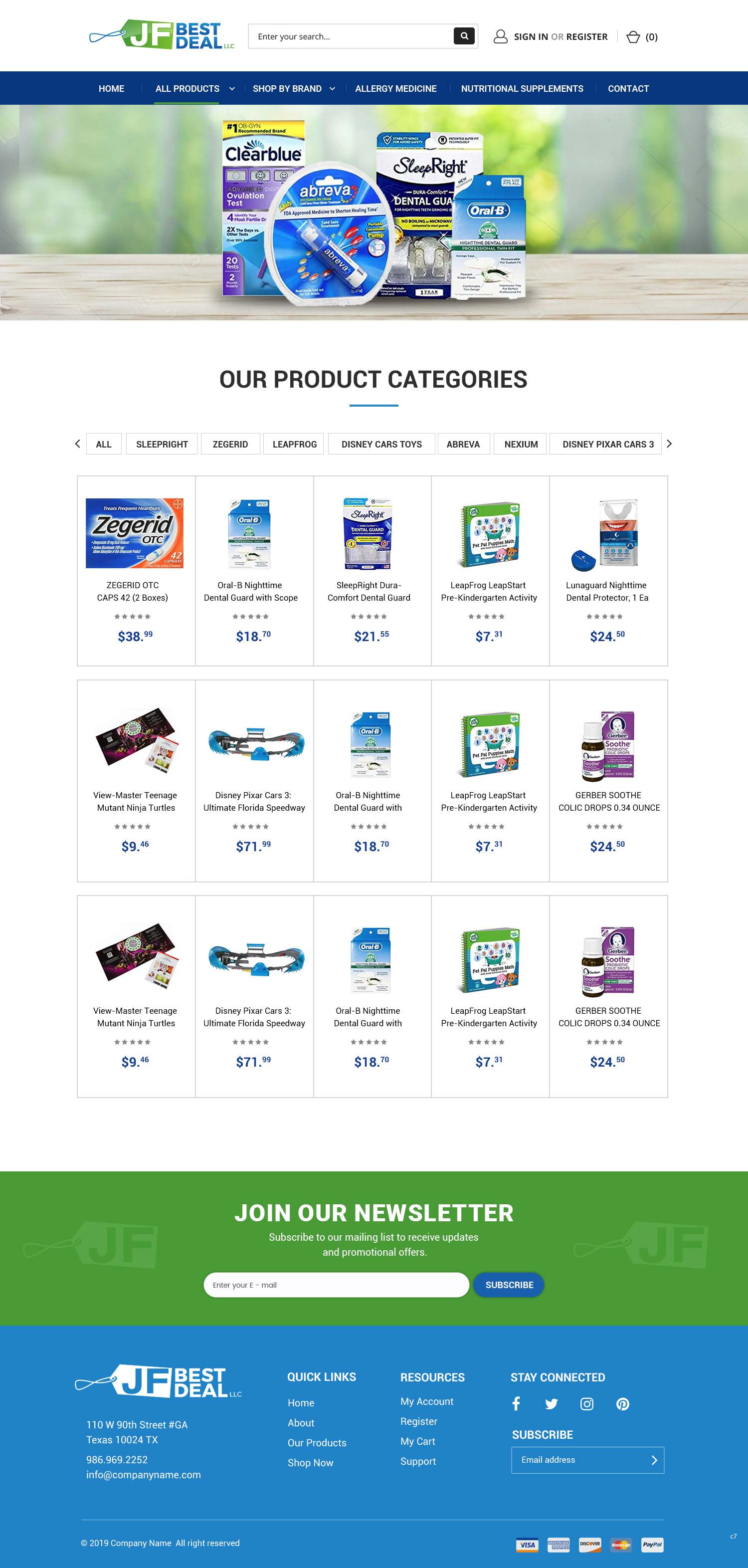BigCommerce Design by pb for JF BestDeal LLC | Design #22571578