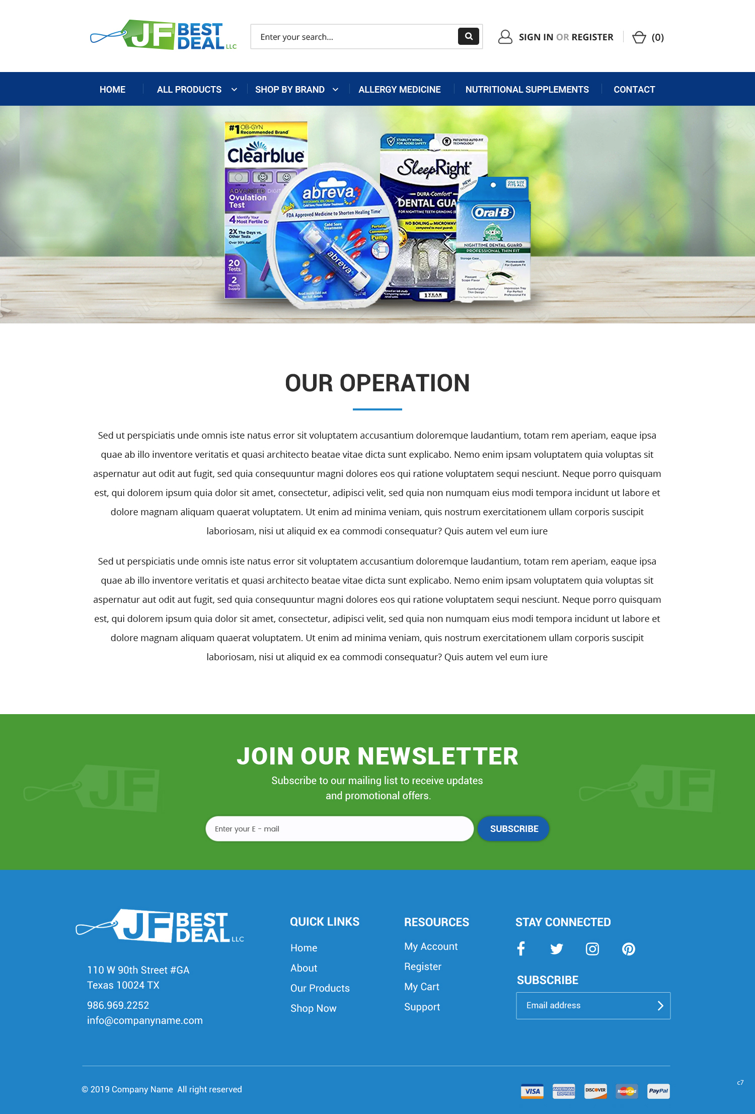 Diseño de BigCommerce por pb para JF BestDeal LLC | Diseño #22571579