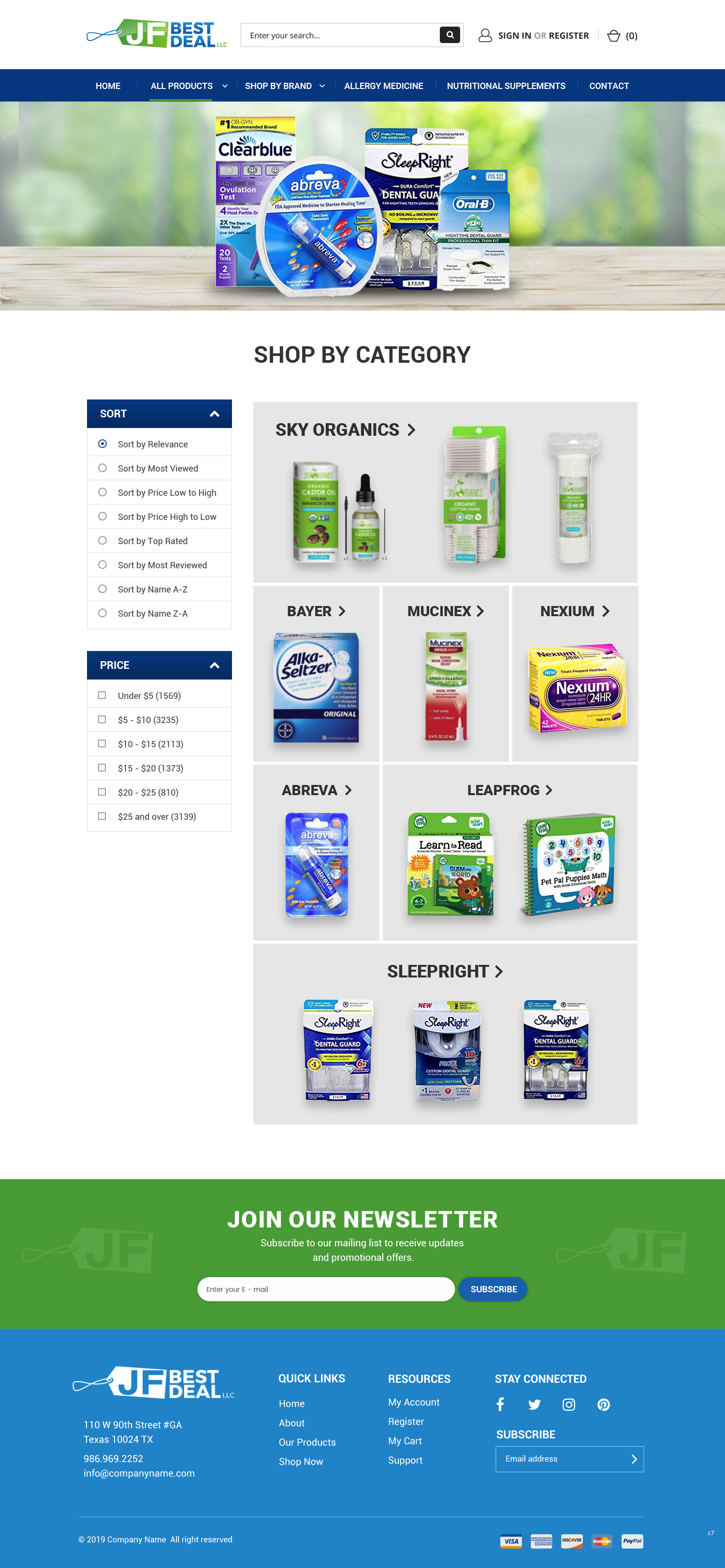 BigCommerce Design by pb for JF BestDeal LLC | Design #22610096