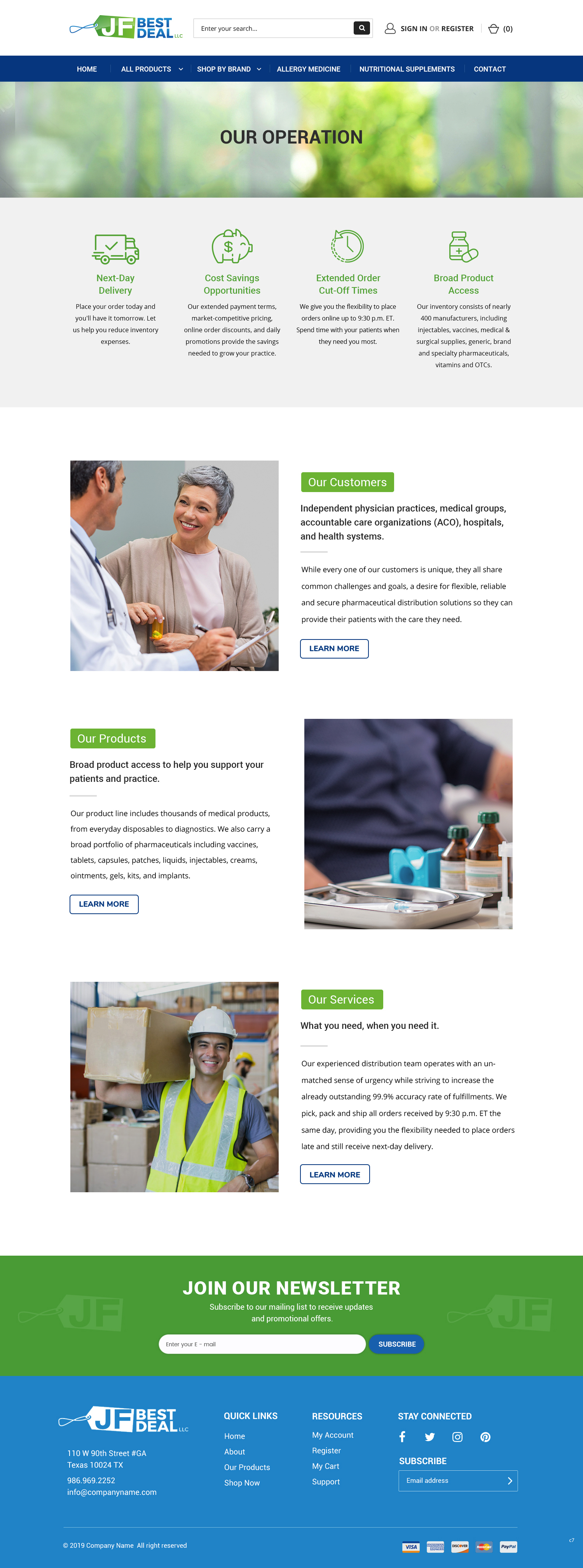 Diseño de BigCommerce por pb para JF BestDeal LLC | Diseño #22610097