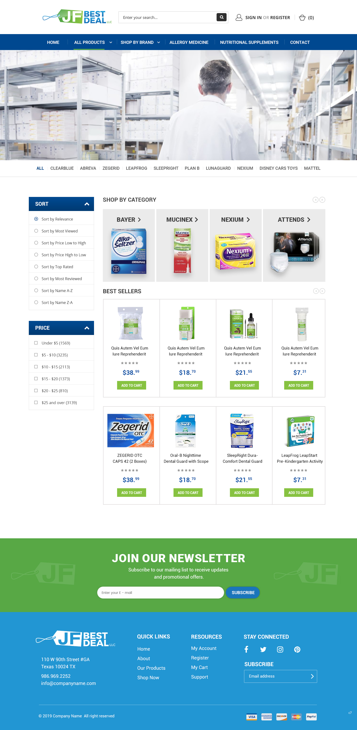 Design BigCommerce par pb pour JF BestDeal LLC | Design #22647098