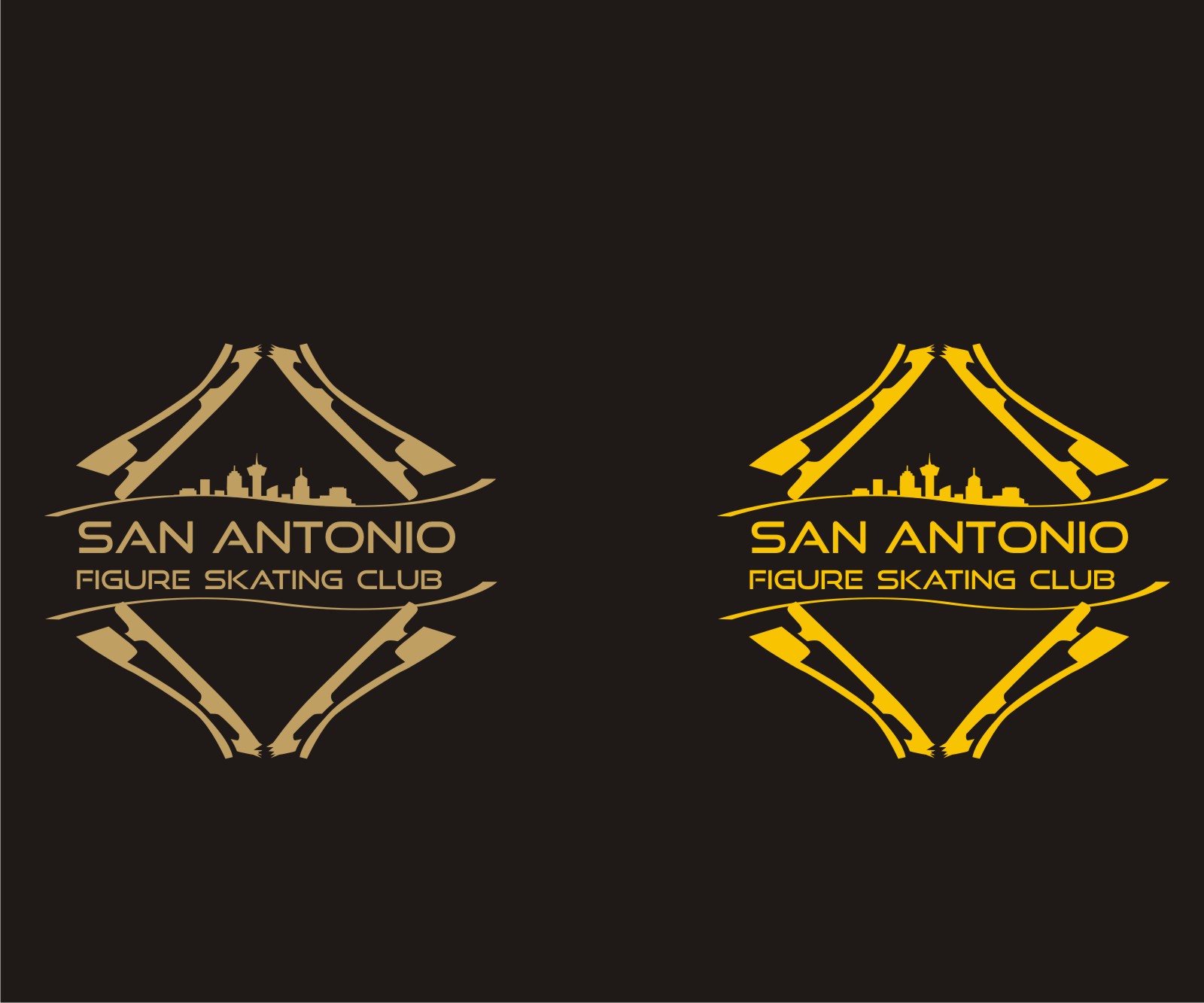 Logo Design by SUNEEEEEL for San Antonio Figure Skating Club | Design #22516334