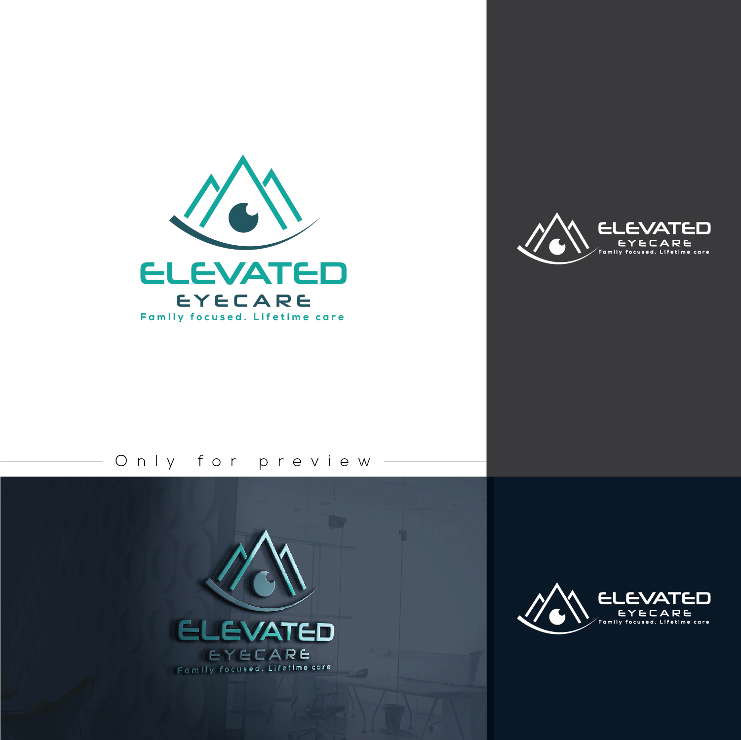 Logo Design by Deziners Zone for Elevated Eyecare | Design #22512202