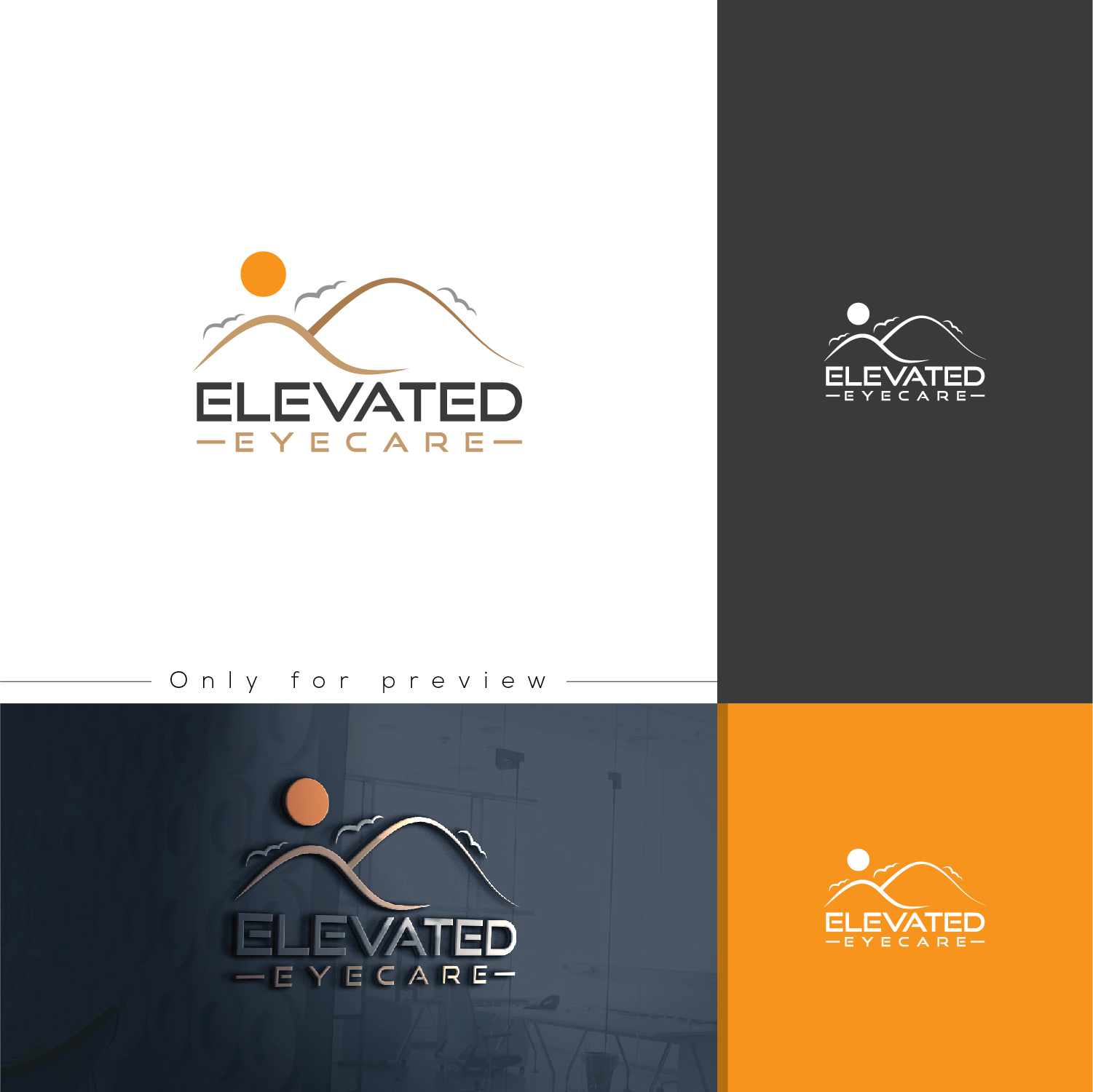 Logo Design by Deziners Zone for Elevated Eyecare | Design #22512203