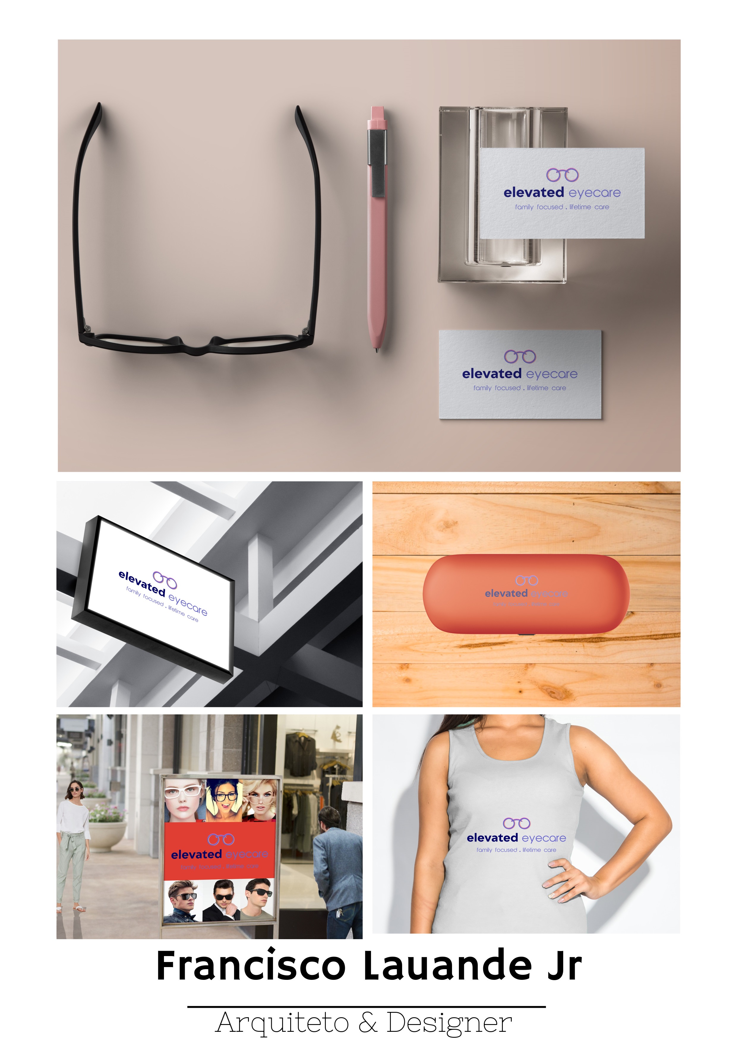 Logo Design by Francisco Lauande for Elevated Eyecare | Design #22533799