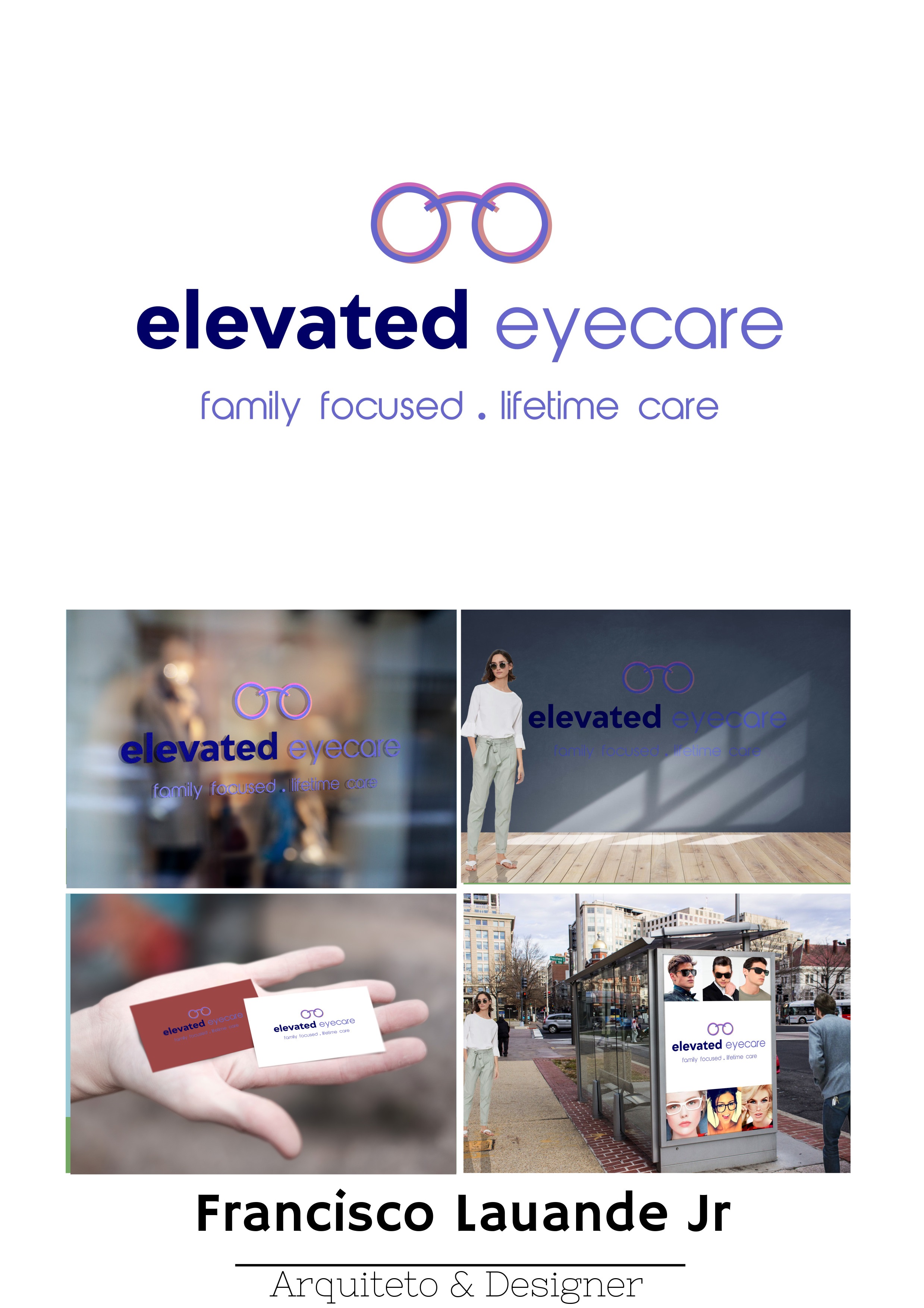 Logo Design by Francisco Lauande for Elevated Eyecare | Design #22533800