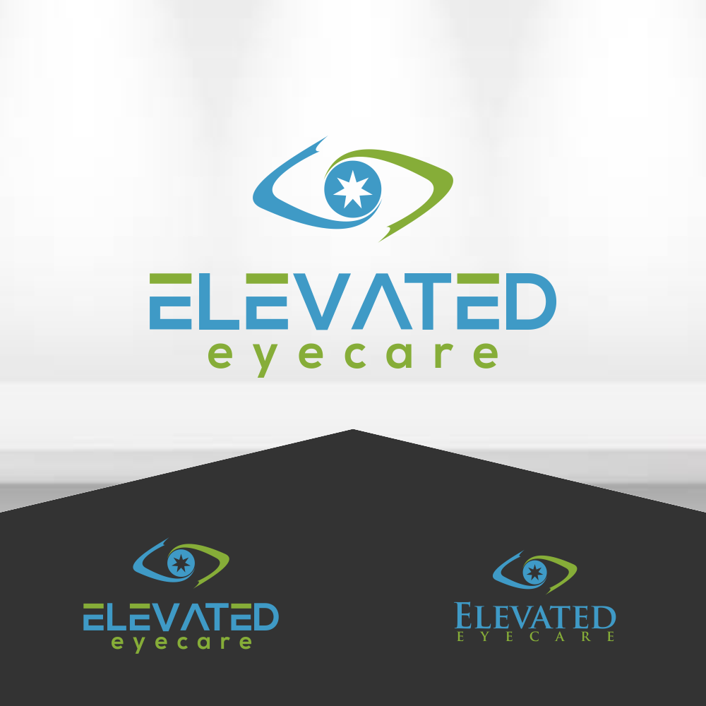 Logo Design by Gerald Design 3 for Elevated Eyecare | Design #22521401