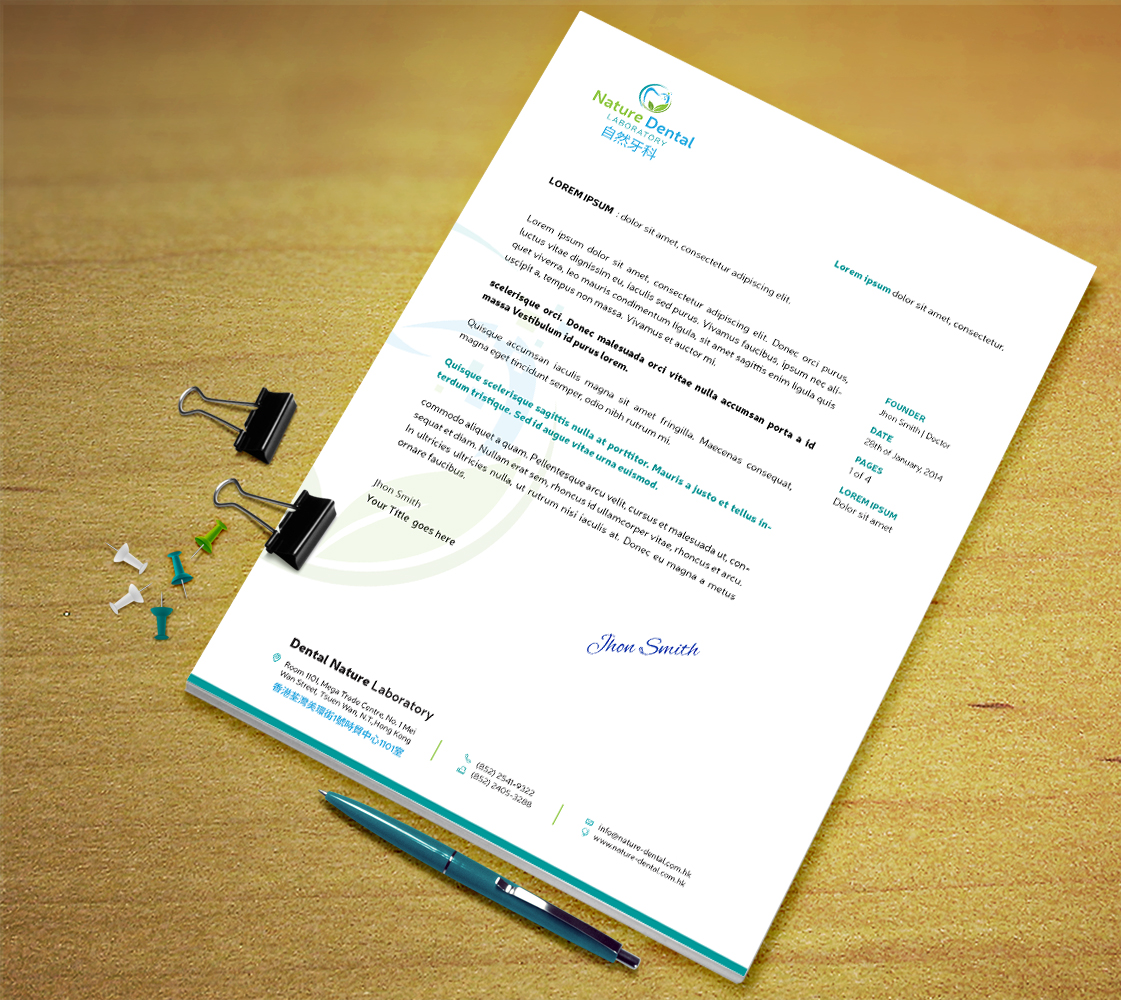 Logo Design by mouallem zoheir for Nature Dental Laboratory Co. | Design #3038506