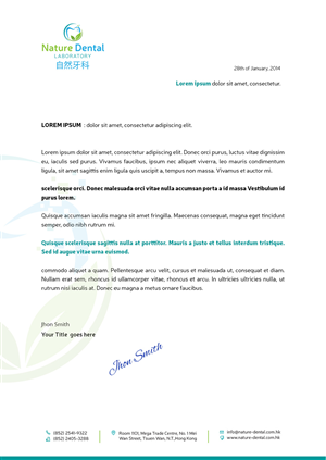 Logo Design by mouallem zoheir for Nature Dental Laboratory Co. | Design: #3042623