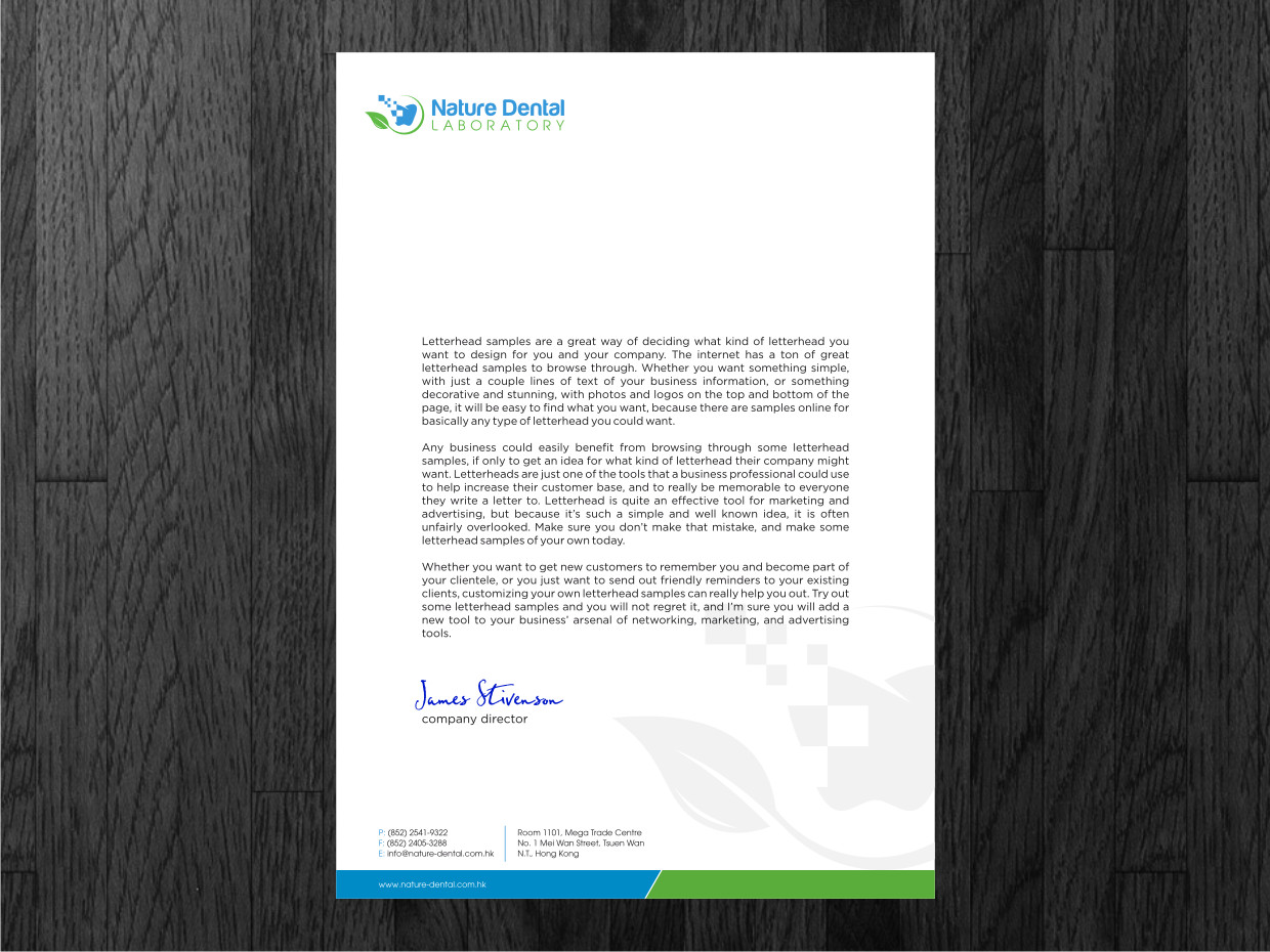 Logo Design by Atvento Graphics for Nature Dental Laboratory Co. | Design #3040022