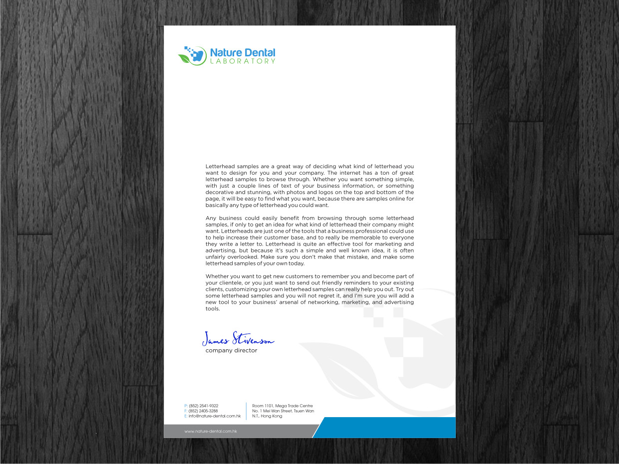 Logo Design by Atvento Graphics for Nature Dental Laboratory Co. | Design #3127559