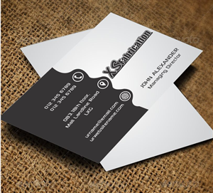 Business Card Design by AwsomeD