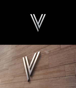 only the letter  V  | Logo Design by trufya