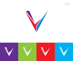 only the letter  V  | Logo Design by Dot Design 3