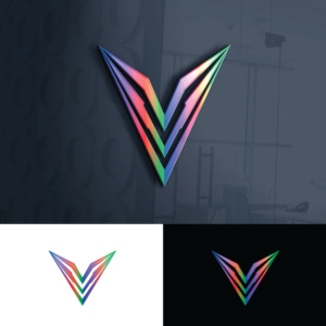 only the letter  V  | Logo Design by Rii