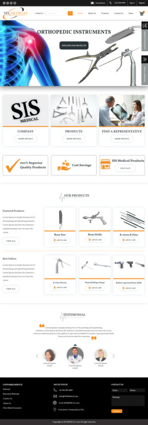 Web Design by Infobliz Technologies for this project | Design #22574506
