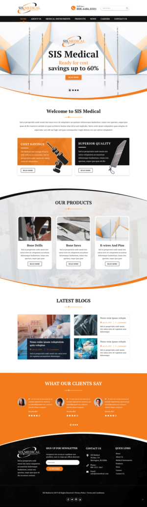 Web Design by pb for this project | Design #22565467