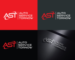 'AST' / 'Auto-Service-Tornow' /  oder beide Varianten | Logo Design by Atec