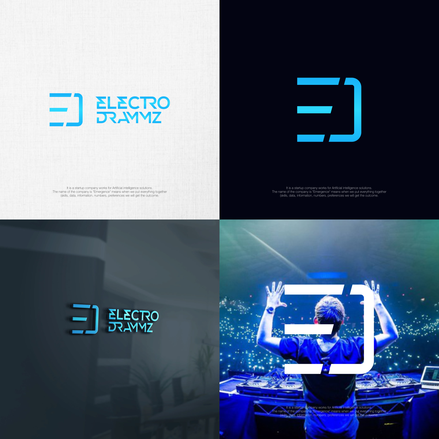 Logo Design by anak mama for Electro Drammz | Design #22512856