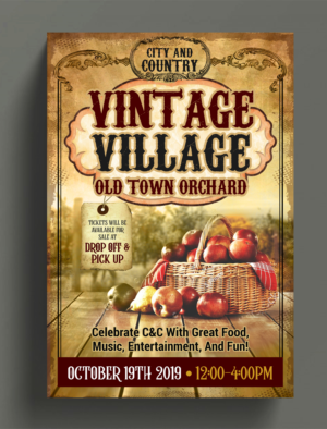 Community Harvest Festival Poster | Design de Poster par SAI DESIGNS