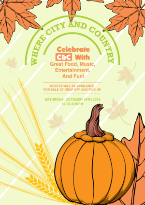 Community Harvest Festival Poster | Poster Design by Maxo-Biz