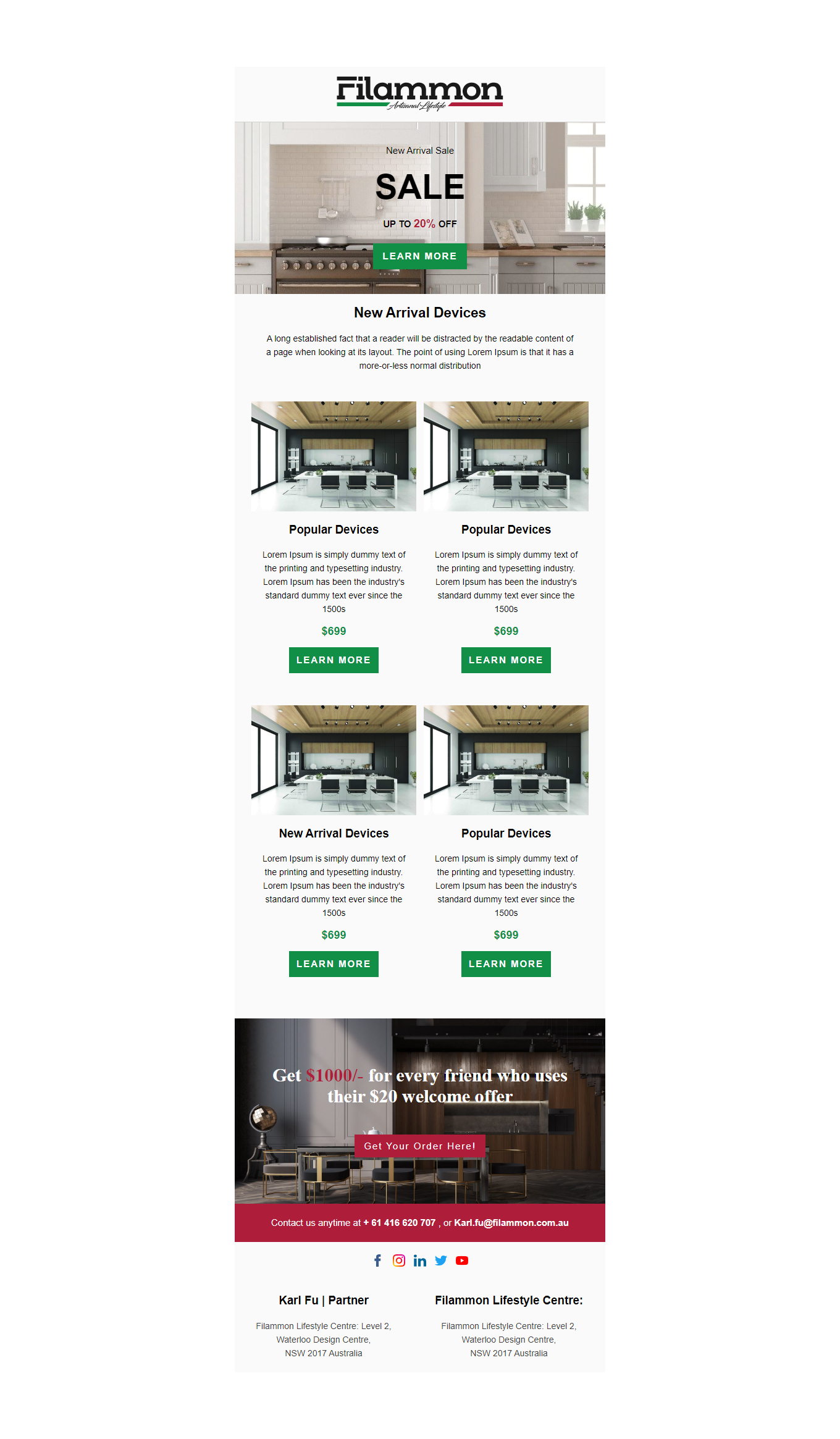 Email Marketing Design by Arvind Grewal for this project | Design #22539721