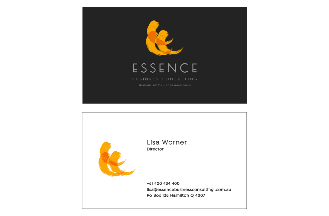 Business Card Design by GLDesigns for Essence Business Consulting Pty Ltd | Design #22511251