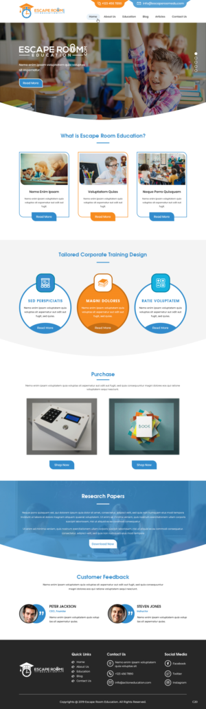 Diseño Wordpress por pb para este proyecto | Diseño: #22520836