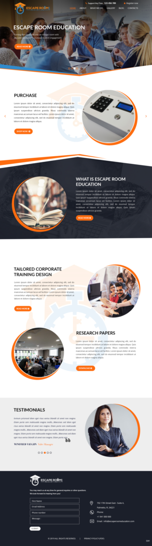 Diseño Wordpress por pb para este proyecto | Diseño: #22527629