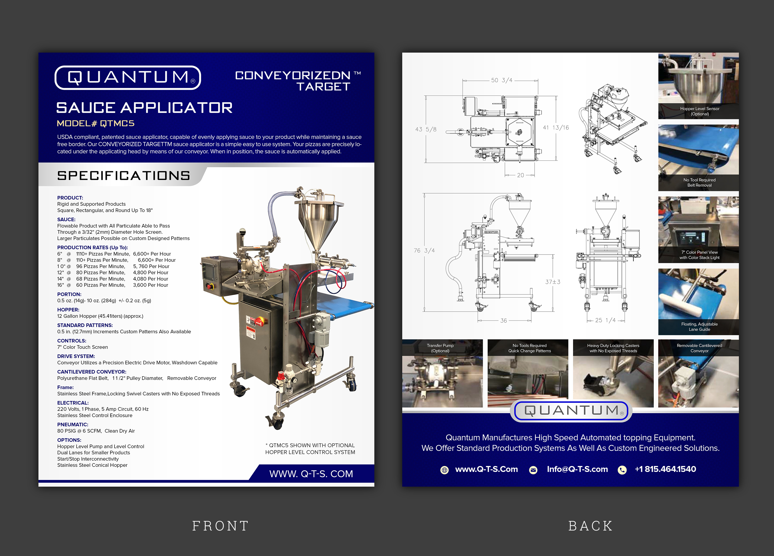 Design de Flyer par SAI DESIGNS pour Quantum Technical Services | Design #22529370