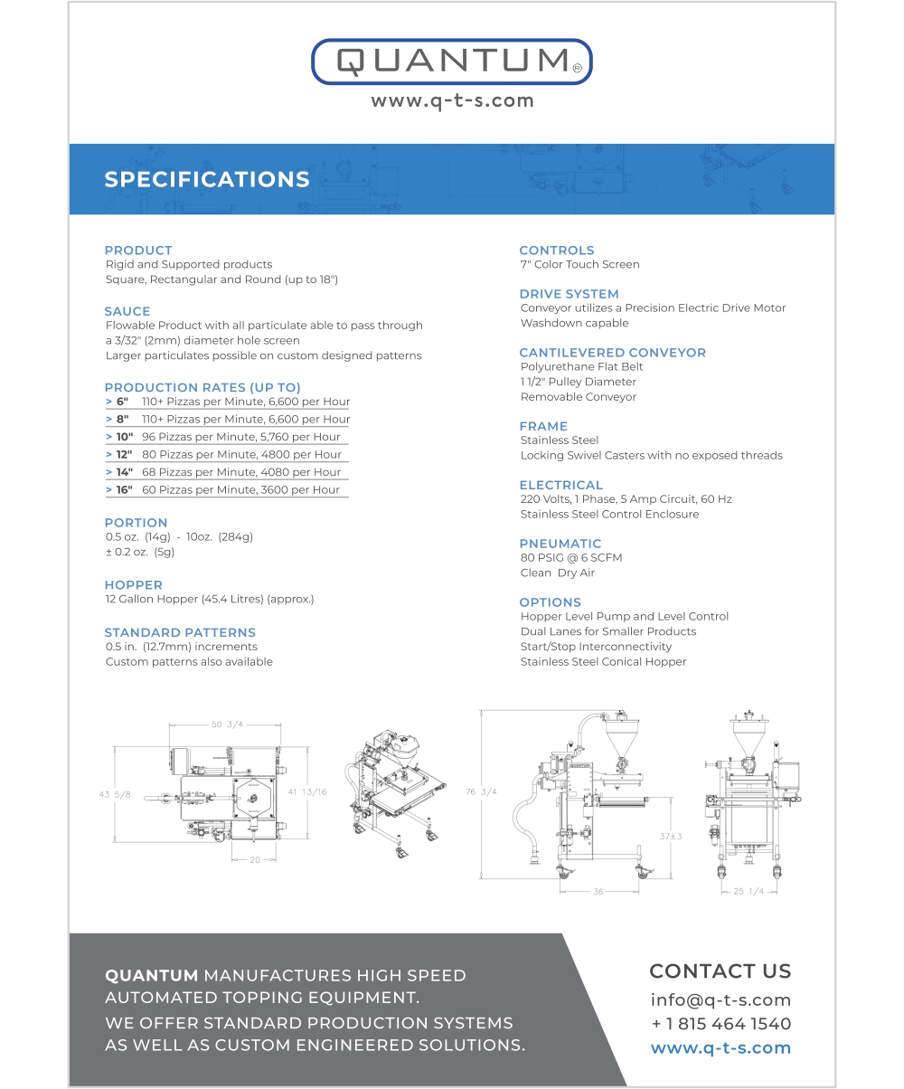 Flyer Design by Craftisauce for Quantum Technical Services | Design #22522090