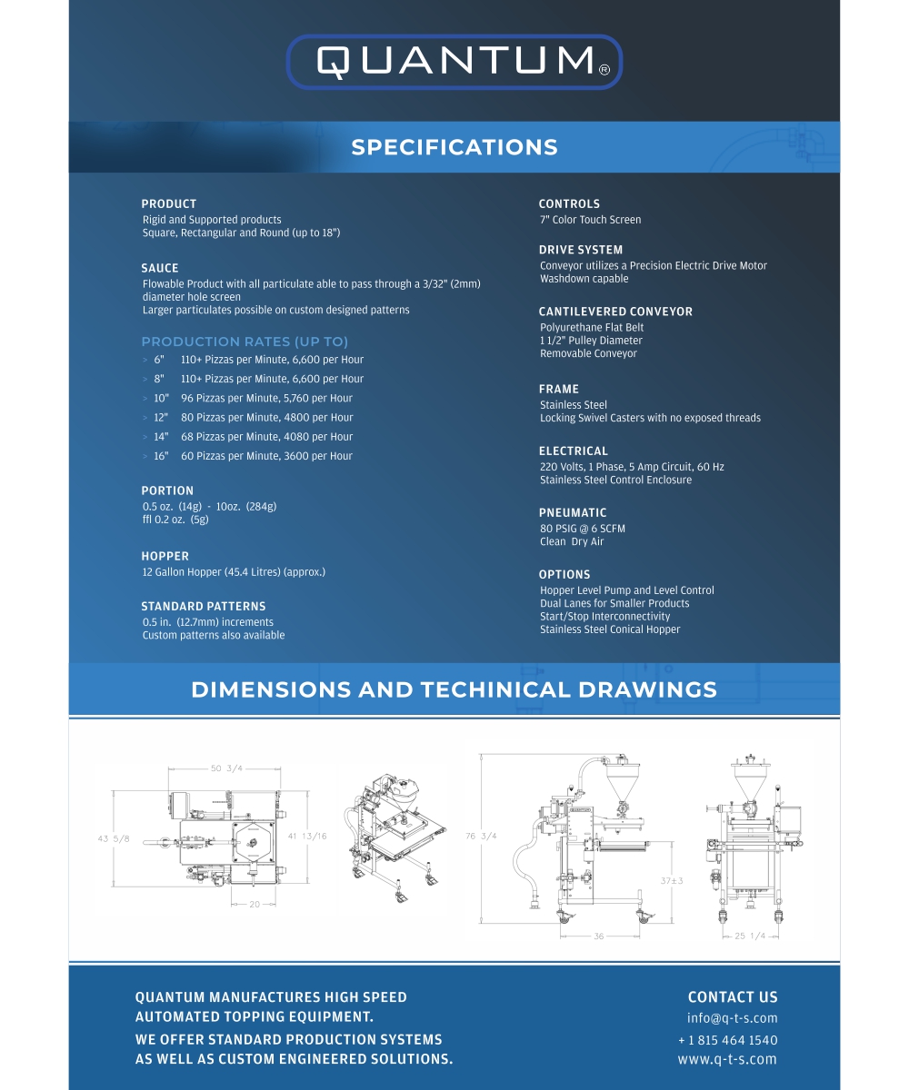 Flyer Design by Craftisauce for Quantum Technical Services | Design #22551211