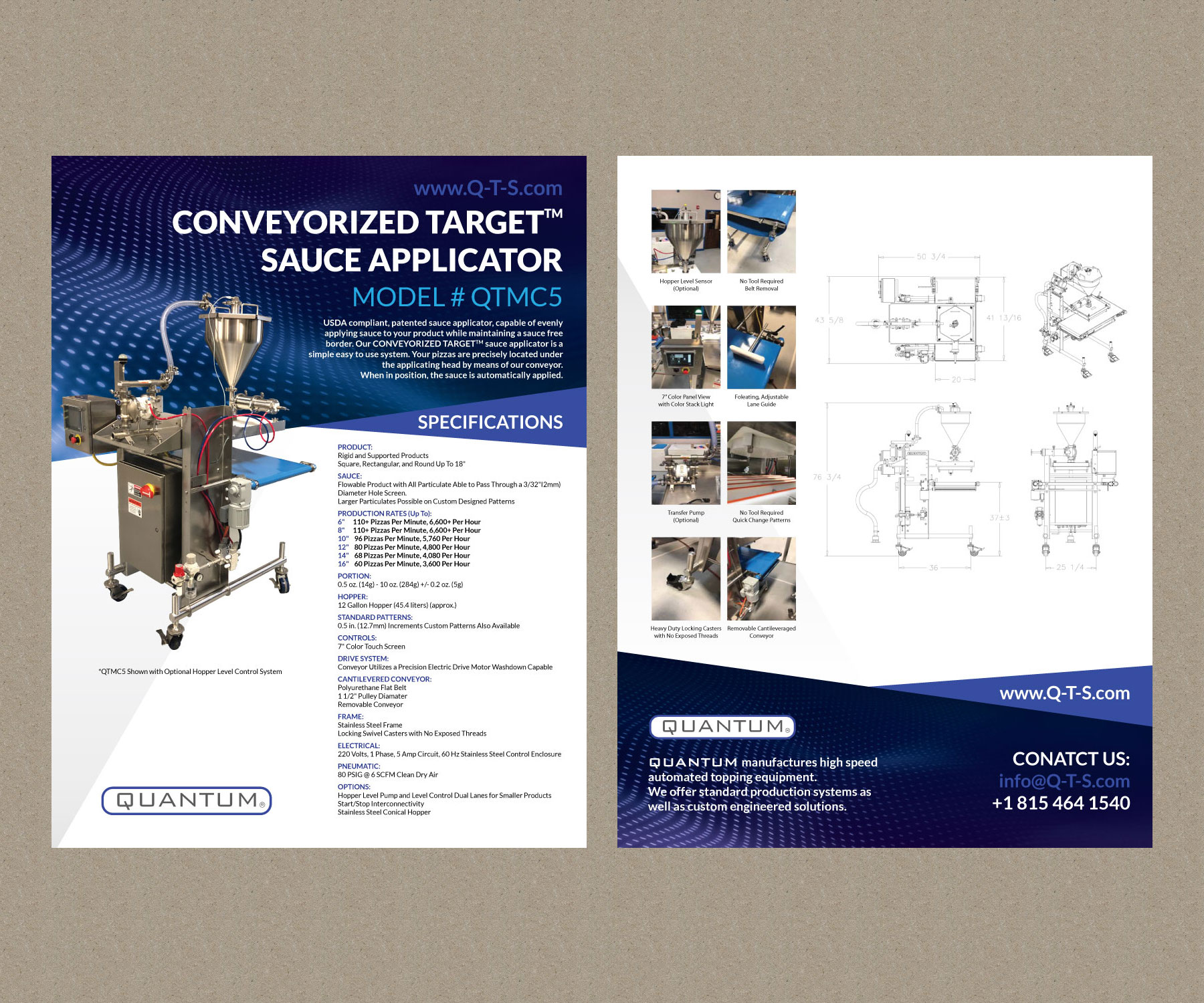 Flyer Design by elenaivanova for Quantum Technical Services | Design #22551862