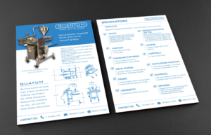 Flyer Design by CreativeFeather for Quantum Technical Services | Design: #22548098