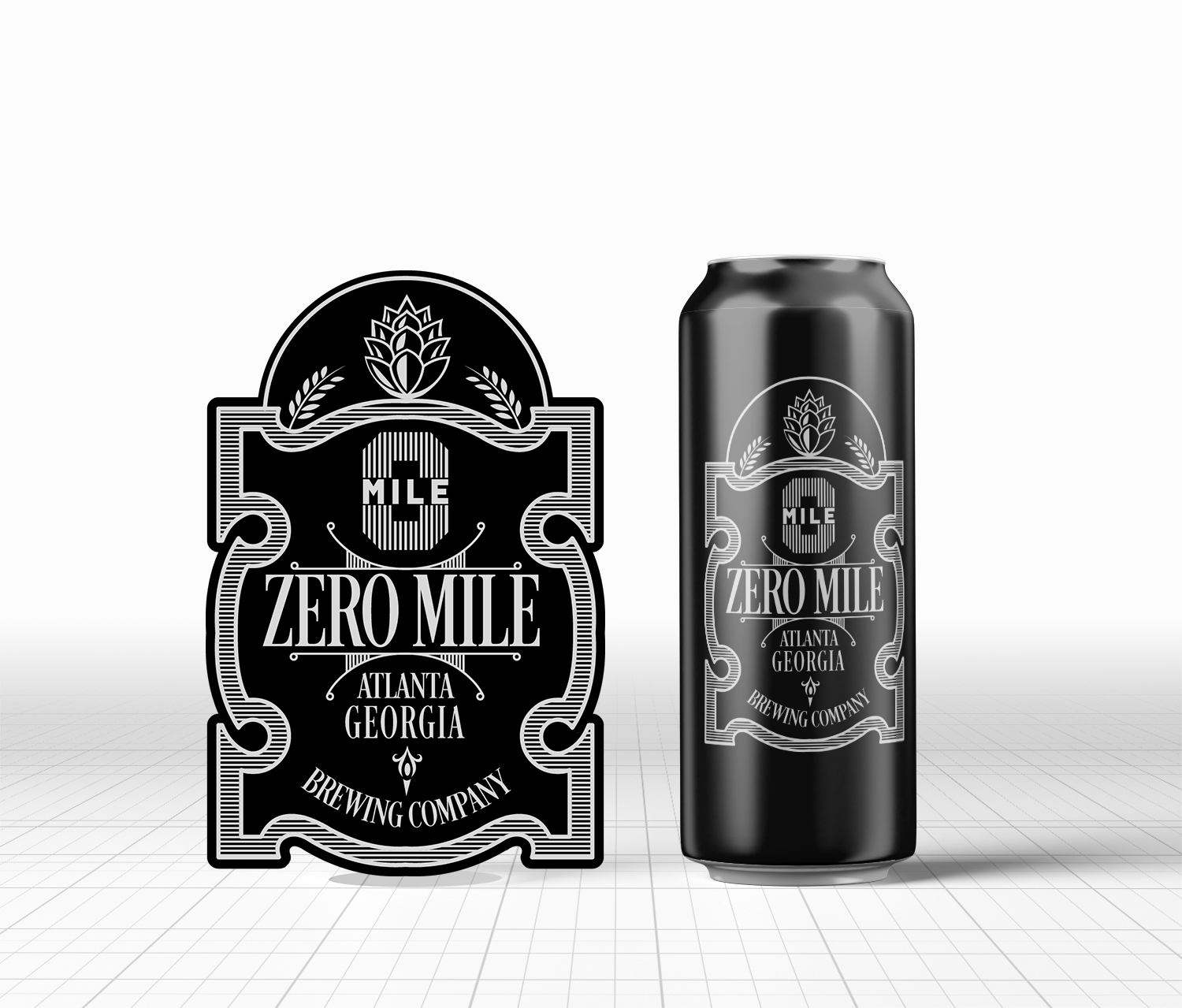 Logo Design by Xyper_Design for Zero Mile Brewing Company | Design #22578562