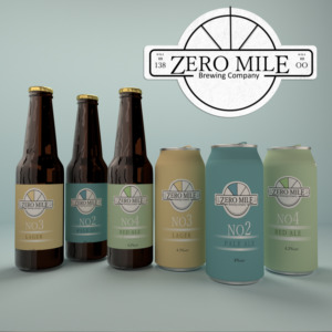 Logo Design by Wayne Byrne for Zero Mile Brewing Company | Design: #22525219